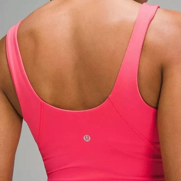 lululemon NWT Align™ Tank Top Light Support, A/B Cup sz 6 Glaze Pink - Picture 3 of 6